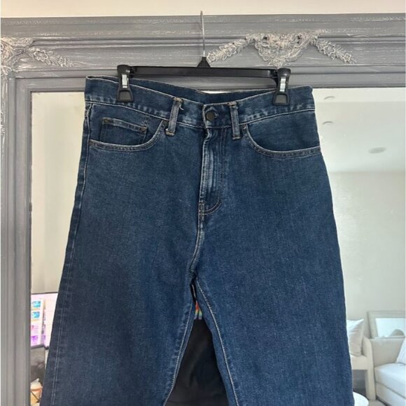 Men’s Carhartt Pontiac Pant Denim Jeans in Bluestone Wash Size Size 30‎ x 32 - Picture 5 of 10